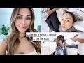 VLOG | Coloring My Hair At Home & TRY ON HAUL | Annie Jaffrey