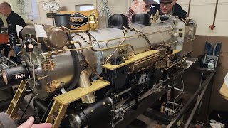 Cabin Fever 2025 World Class Model Engineering - Trucks Excavators Steam Gas Hot Air Engines Part 1