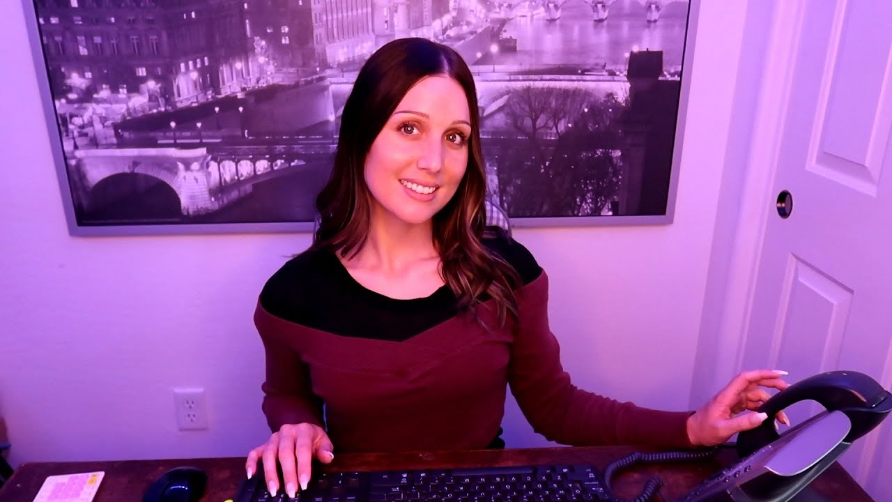 {ASMR} Receptionist/Secretary Roleplay