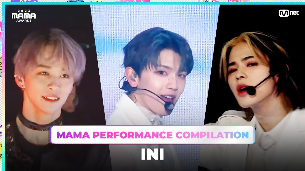 [#2023MAMA] INI (아이엔아이) MAMA PERFORMANCE COMPILATION (2023 MAMA 수상자 역대 마마 무대 모아보기)