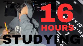 16 HOURS STUDYNG as a Physics student!