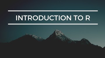 Introduction to R