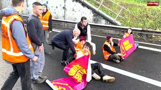 Lyon : les militants de Dernière Rénovation de retour, la M6 bloquée par les activistes écologistes