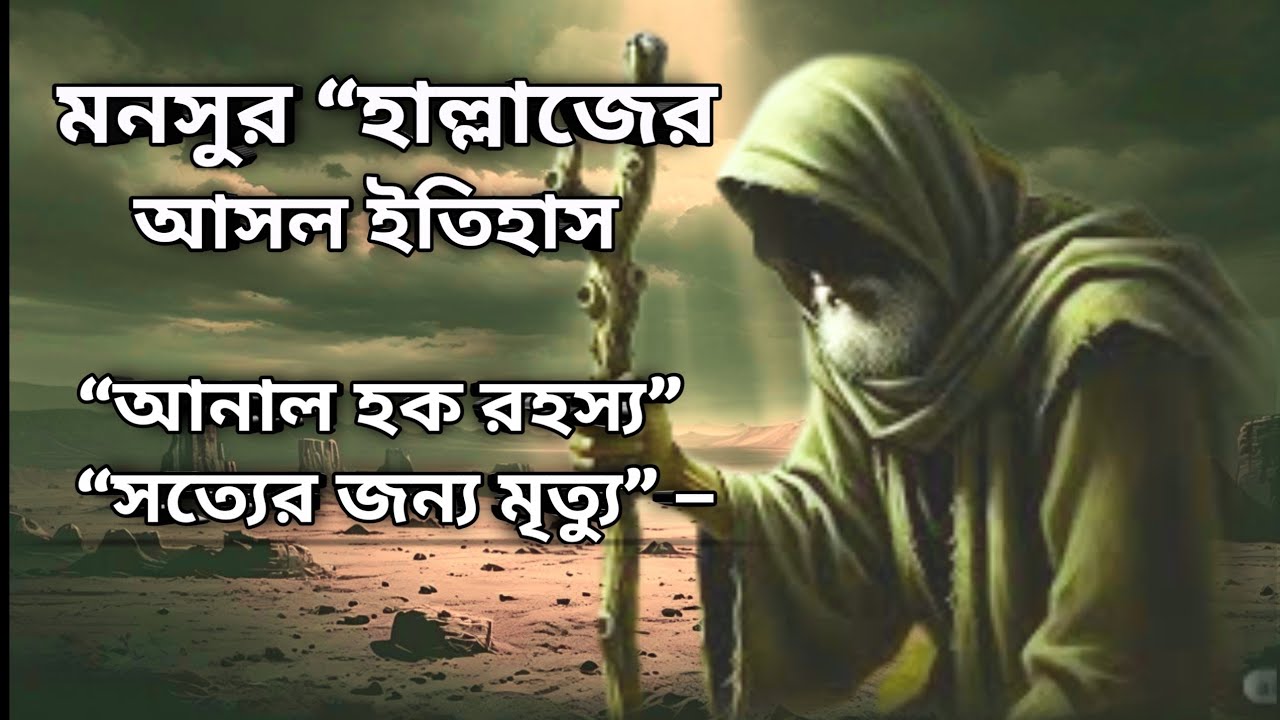 মানসুর হাল্লাজ: আনাল হক রহস্য ও আসল ইতিহাস | Mansur Al-Hallaj Documentary” 
