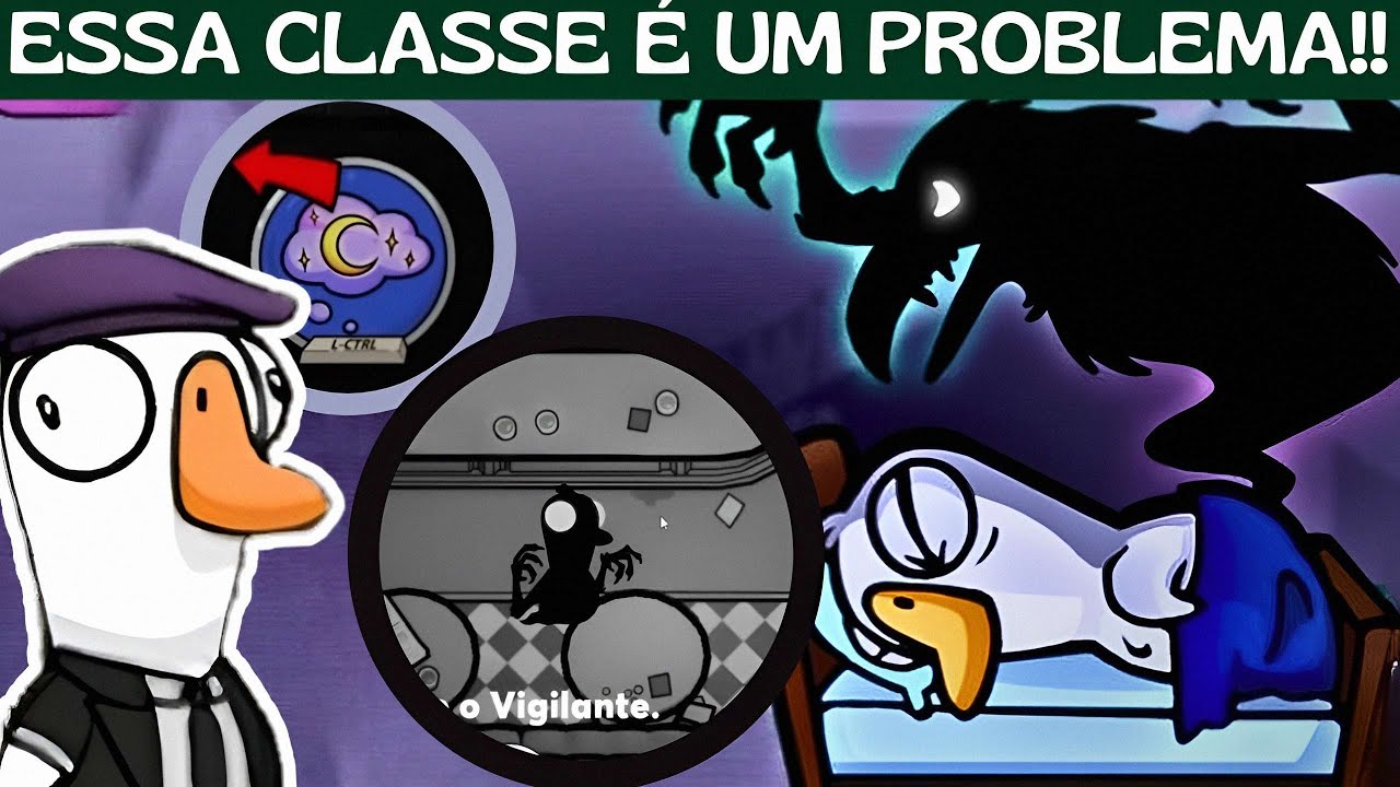 GRALHA-PRETA: A CLASSE MAIS QUEBRADA DO GOOSE GOOSE DUCK (o que você fez Gaggle Studio?)
