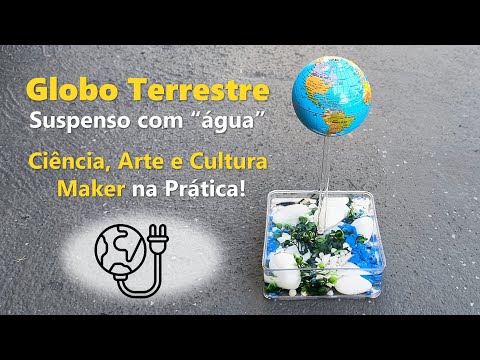 Tutorial, Globo Terrestre Suspenso DIY