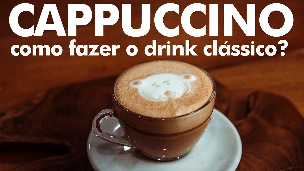 CAPPUCCINO DRINK COM CAFÉ YouTube