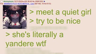 Anon meets a yandere | 4chan greentext story