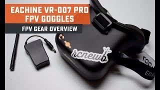 Vittig Han høj Review: Eachine VR-007 Pro FPV Goggles | RC Newb