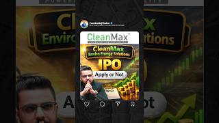 Clean Max Enviro Energy Solutions IPO – Apply or Avoid?
