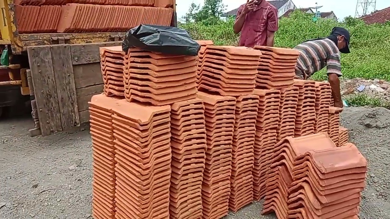 Genteng sokka cepak kebumen, pesanan tb sirtu mandiri, alhamdulillah dah sampai.