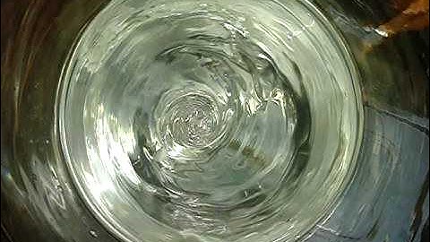 water vortex slowmotion