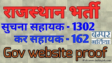 सूचना प्रौद्योगिकी एवं संचार विभाग, सूचना सहायक #भर्ती 2017  #DOITC Informatics Assistant Bharti