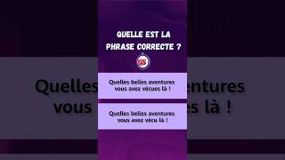 apprendre quiz vocabulaire apprendrelefrancais grammaire français