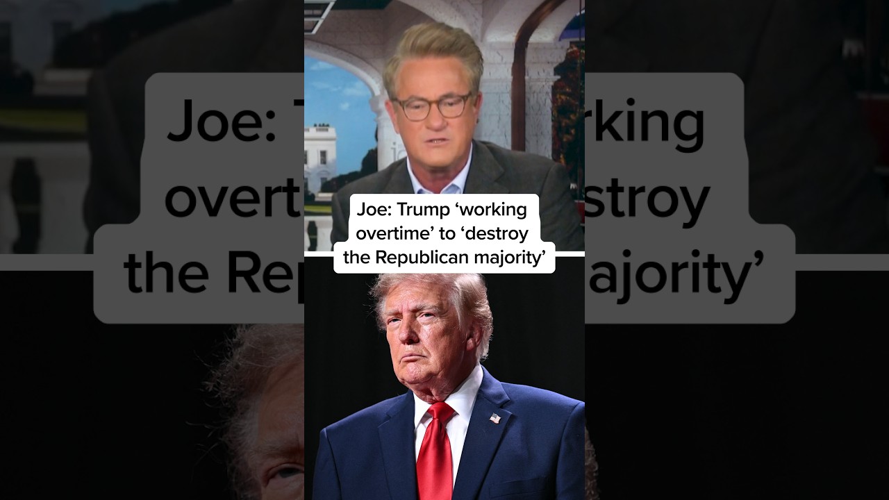 Joe: Trump ‘working overtime’ to ‘destroy the Republican majority’