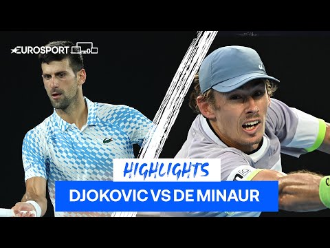 Djokovic Breezes Through in Straight Sets | Australian Open Highlights | Eurosport Tennis