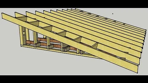 Skillion Roof erection Procedure