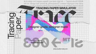 Tracing Paper Simulator, Photoshop, Textures