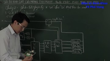 Bai 8 - Phân tích sơ đồ khối của bo mạch máy giặt Electrolux mono