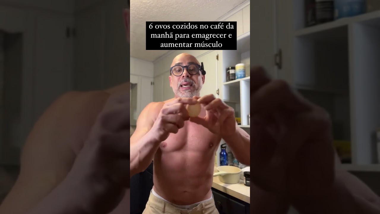 6 ovos cozidos de manh&atilde; para emagrecer e ficar forte | Dr Dayan Siebra