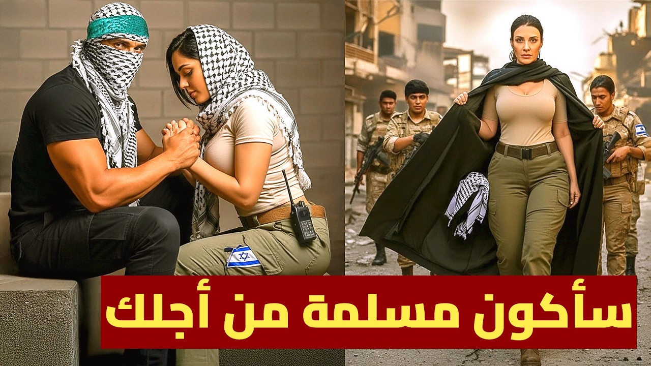 مجندة إسرائيلية ارتدت عباءة سوداء لتغوي رجل المقاومة .. ولكنه فعل بها ما لم تتوقعه