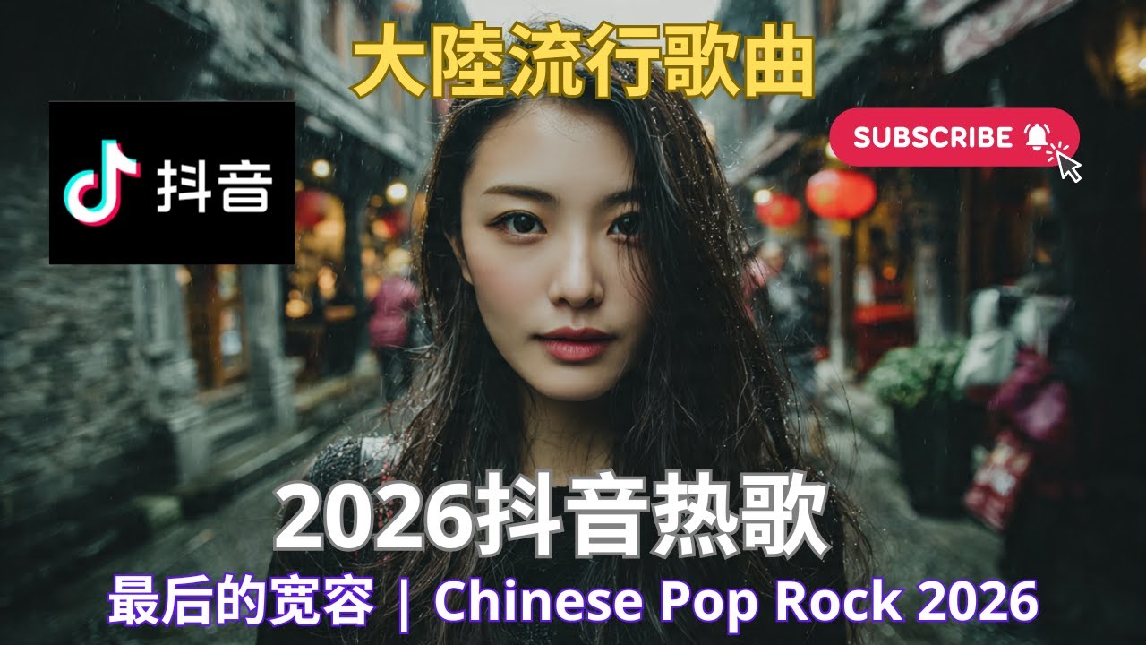 最后的宽容 | Chinese Pop Rock 2026 💥 douyin 抖音歌曲2026 🎵 抖音2026 最火💋