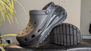 Famous Crocs Classic Mega Crush Clog Review - Fit Sizing Comfort Profile