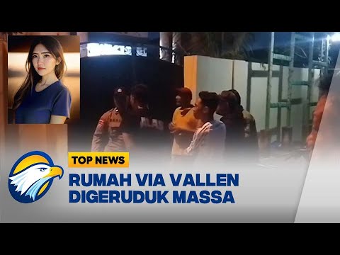 Rumah Pedangdut Via Vallen Digeruduk Massa