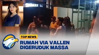 Rumah Pedangdut Via Vallen Digeruduk Massa