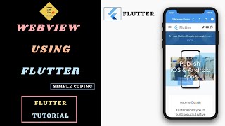 Webview Using Flutter | Flutter Tutorial | Learn With Fun