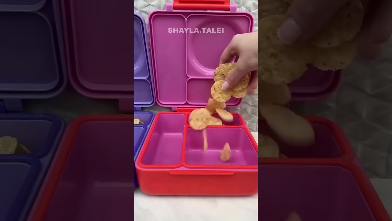 Pack lunch with me 🌮🍓 | Dye Free + Gluten Free