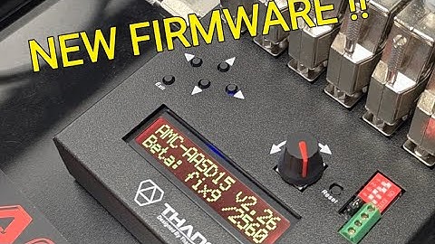 New Firmware release for Thanos controller (power saving)