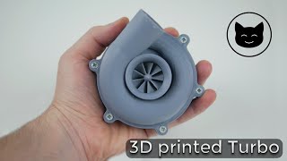 Functional 3D Printed Turbocharger by Mr Goodcat 69,648 views 2 years ago 3 minutes, 21 seconds