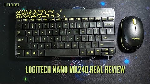 Logitech MK240 Nano Wireless Keyboard and Mouse Combo Real Review