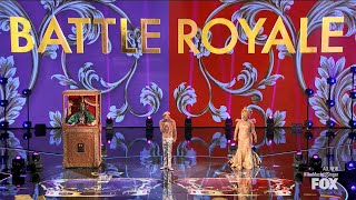 The Masked Singer 8 Battle Royal - Harp vs Fortune Teller sing Full House theme