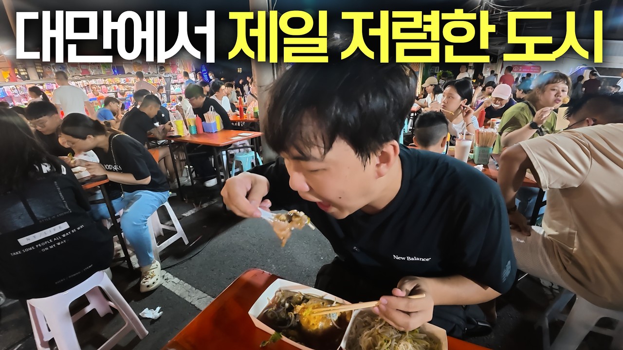 대만에서 여행물가 제일 저렴한 도시 1위