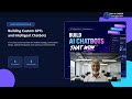 Building Custom GPTs and Intelligent Chatbots | No-Code Course Overview