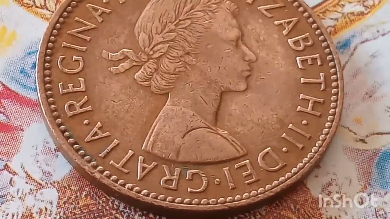 Do You Have it ? Rare Old Coin U.K 1967 Half Penny Great Britain