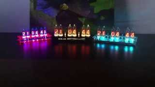 Nixie Clock Maja RGB remote control