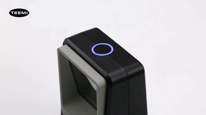 TEEMI TMSL-60 Hands-free 1D 2D Barcode Scanner QR Omnidirectional Desktop USB Wired Virtual COM Port