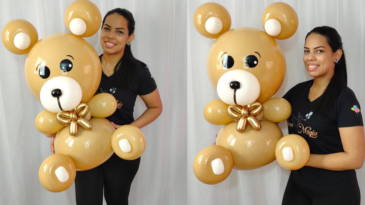 Cómo Hacer un Oso en Globos - Bear Balloon