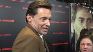 A Lifeminute With Hugh Jackman At The Front Runner Premiere