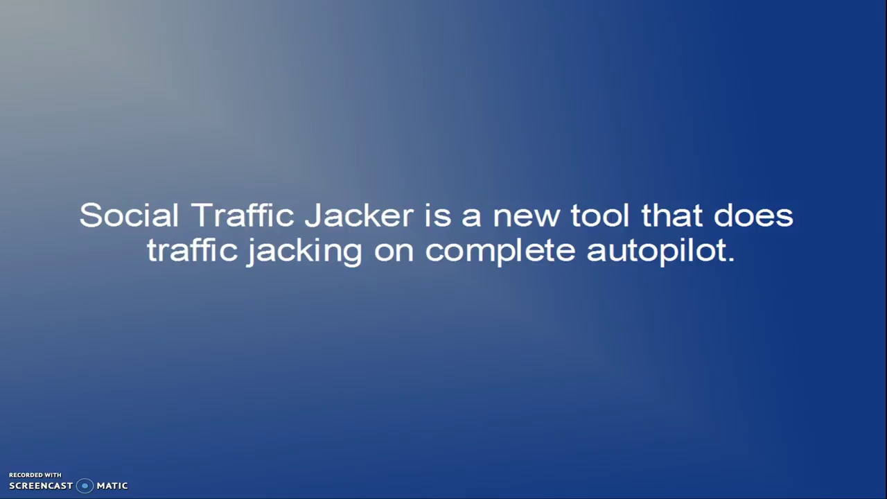 Social Traffic Jacker Review And Demo,