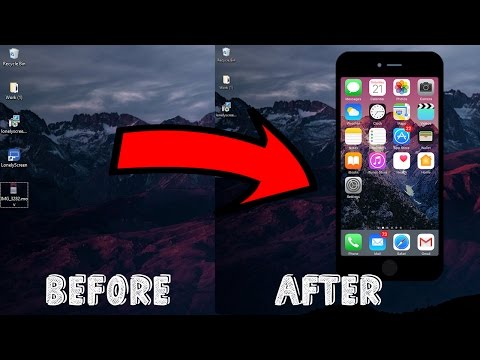 How to display your iPhone/ipad screen on your computer WITHOUT JAILBREAK (2017) ( VOICE TUTORIAL )