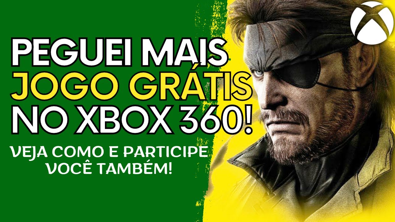 PRESENTE INCRÍVEL XBOX: Veja Como EU Consigo JOGO GRÁTIS no XBOX 360 em  2022! SEM TRAPAÇAS, REWARDS! 