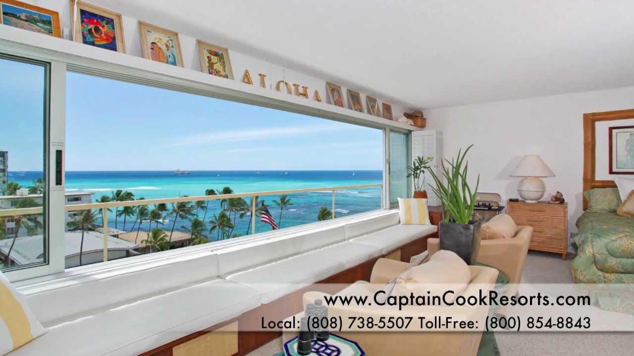 Colony Surf 907 - Diamond Head Vacation Rental near Waikiki - YouTube