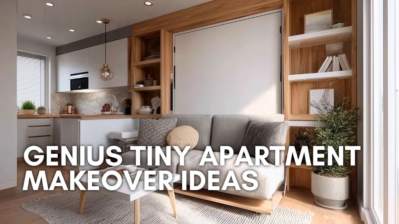 Genius Tiny Apartment Makeover Ideas Using Smart Storage and Multi ...