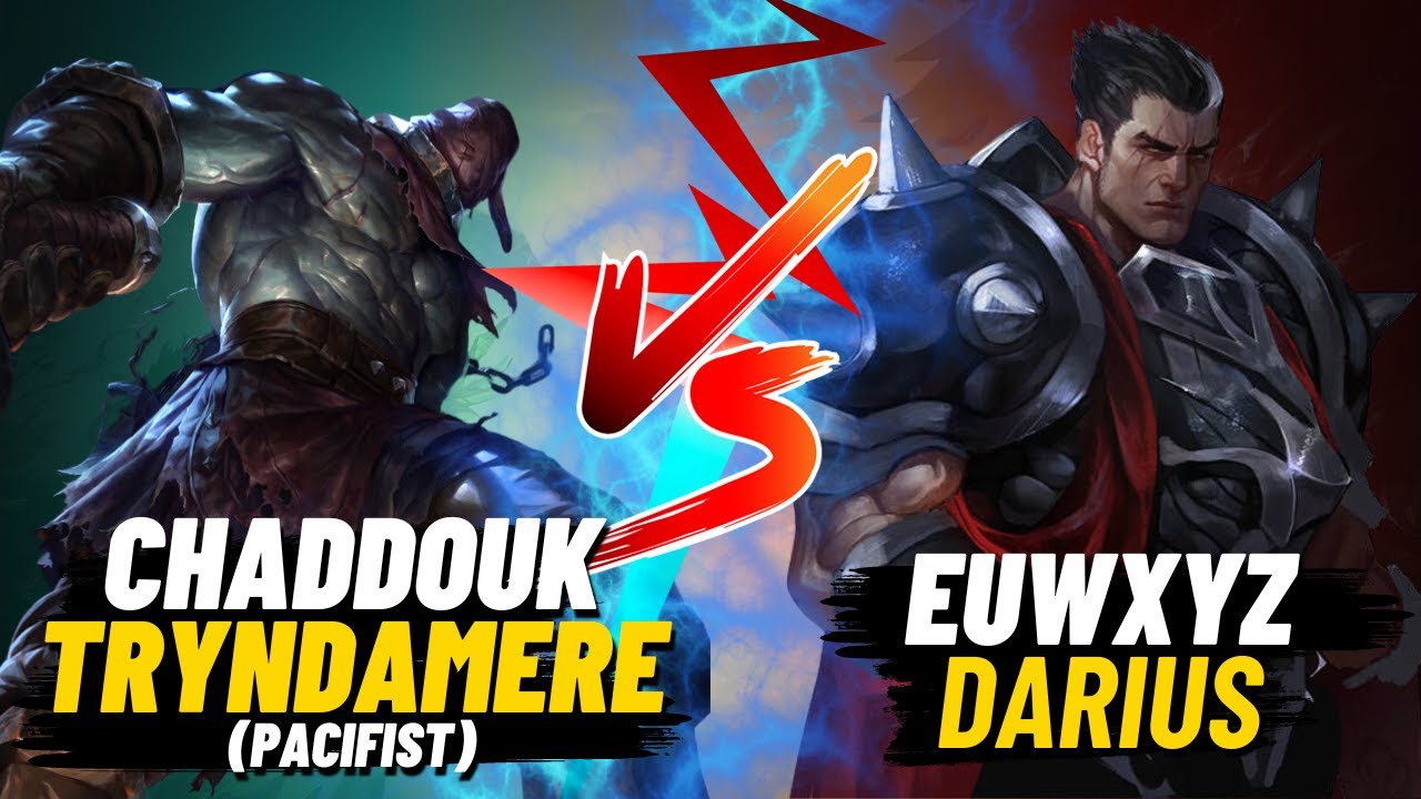 PACIFIST TRYND IS THE WAY ? TESTING IT VS TOP 5 DARIUS EUW (Tryndamere