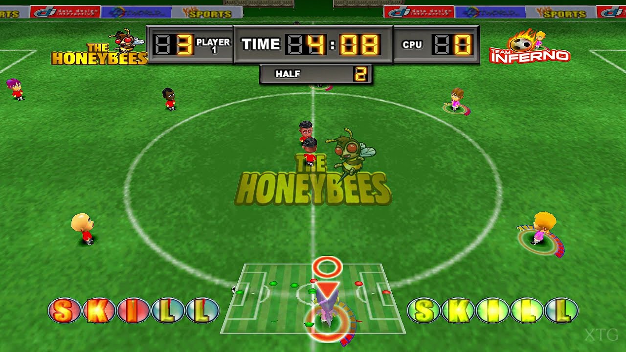 Jeu CITY SOCCER CHALLENGE Sur PlayStation 2 (PS2) - Complet, En Français, Très Bon état