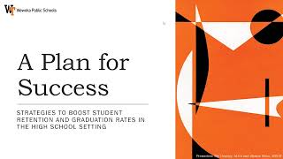 Using an Early Warning System to Increase Graduation Rates and Reduce Dropout Rates